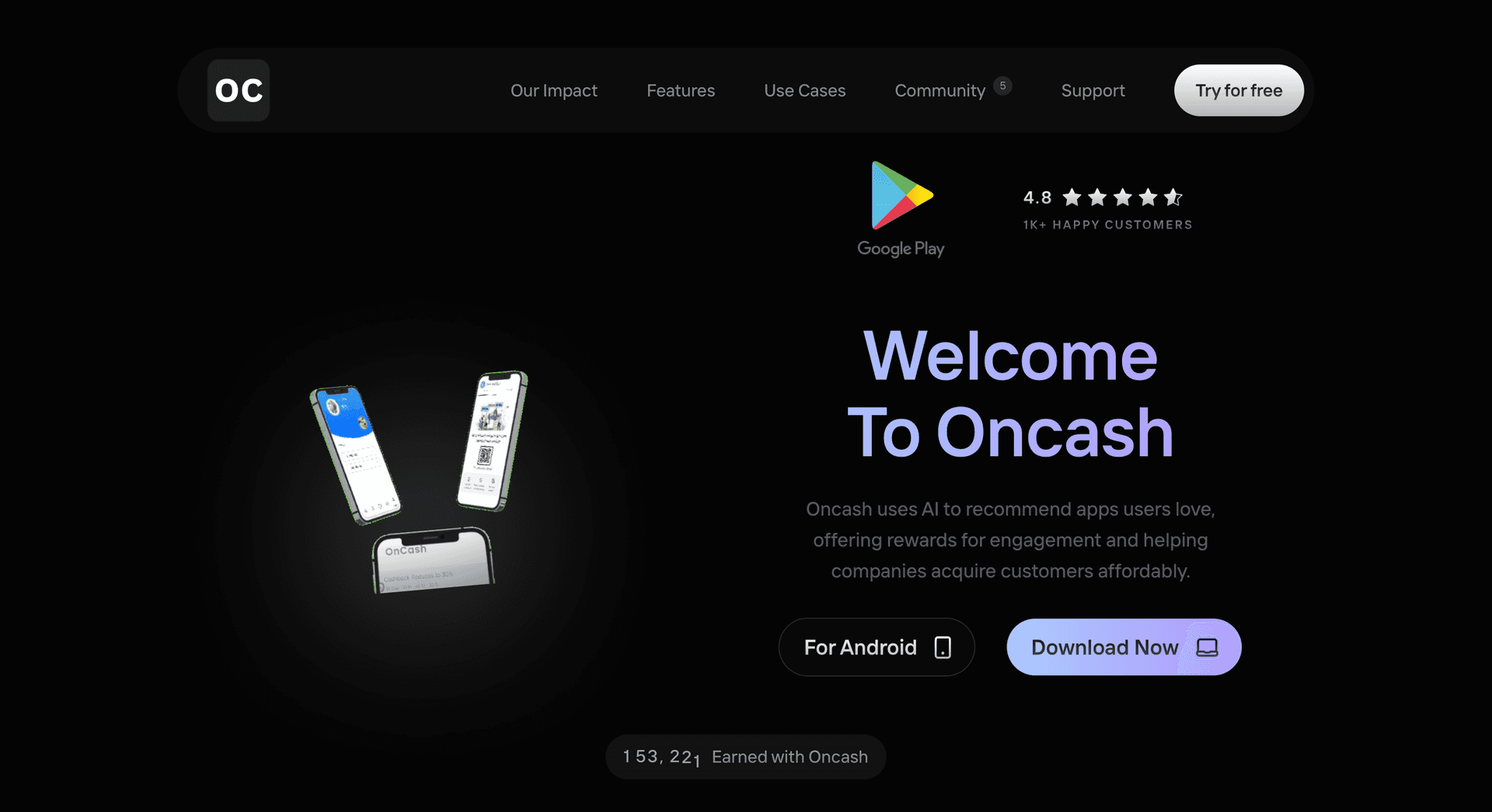 OnCash Rewards App